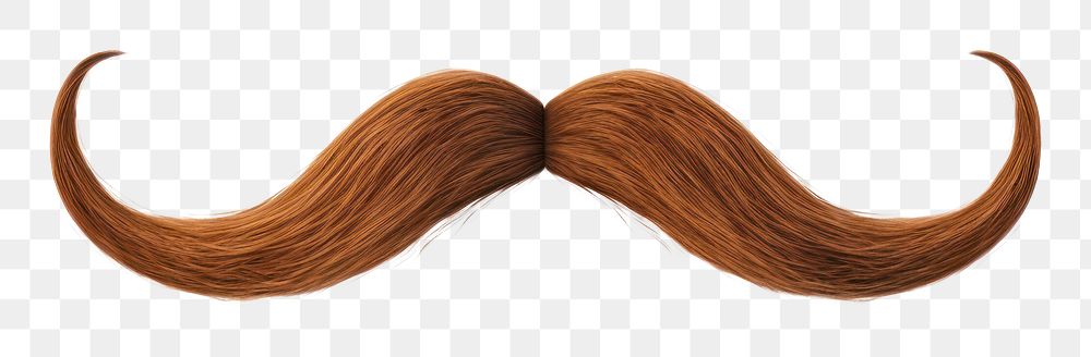 PNG Moustache white background panoramic portrait