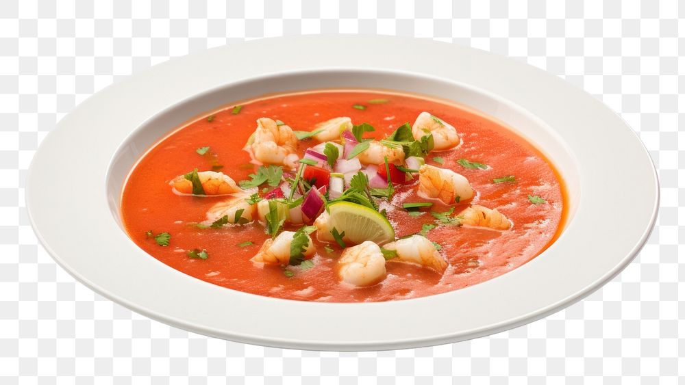 PNG Spain food plate soup meal. AI generated Image by rawpixel.