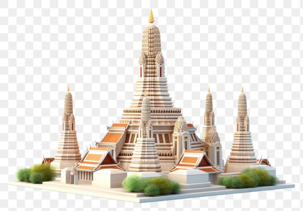 PNG Architecture building tourism temple. AI generated Image by rawpixel.
