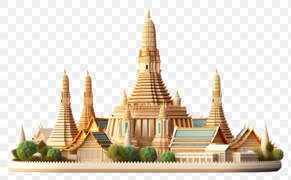 PNG Architecture building tourism pagoda. AI generated Image by rawpixel.