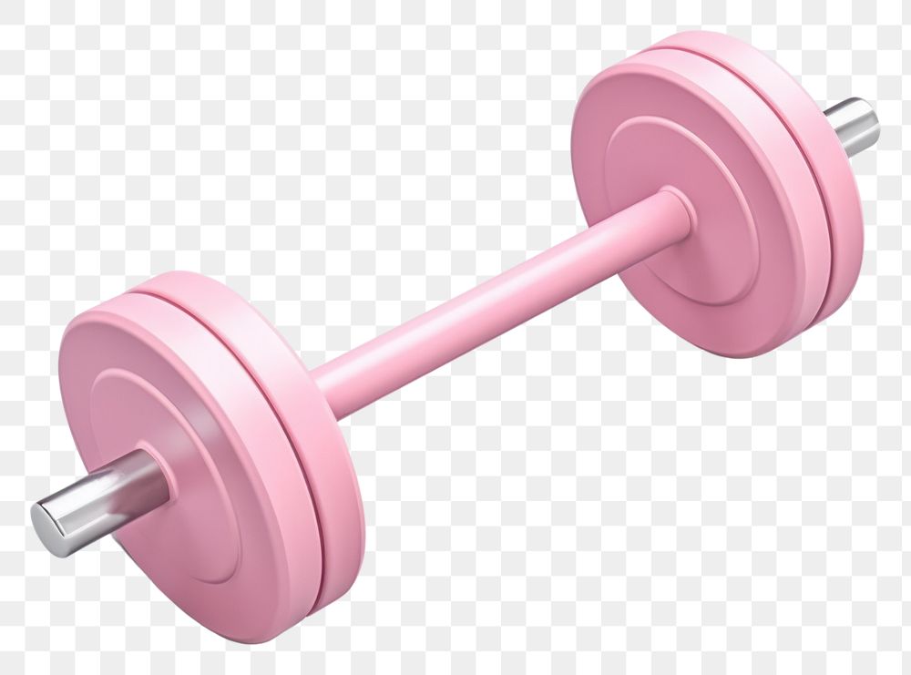 PNG Barbell sports gym white background. AI generated Image by rawpixel.