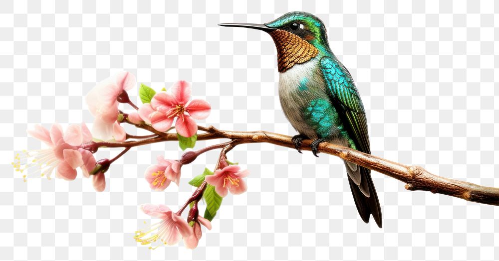 PNG Hummingbird blossom animal nature. 