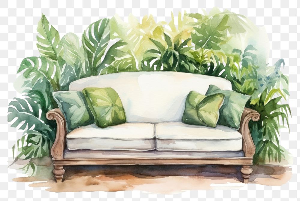 PNG Furniture cushion pillow plant. 