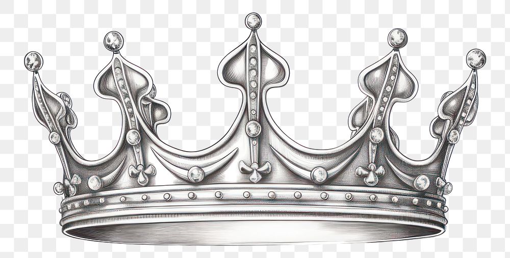 PNG Crown jewelry tiara white background