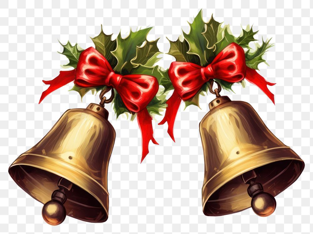 PNG Bell christmas transparent background celebration. AI generated Image by rawpixel.