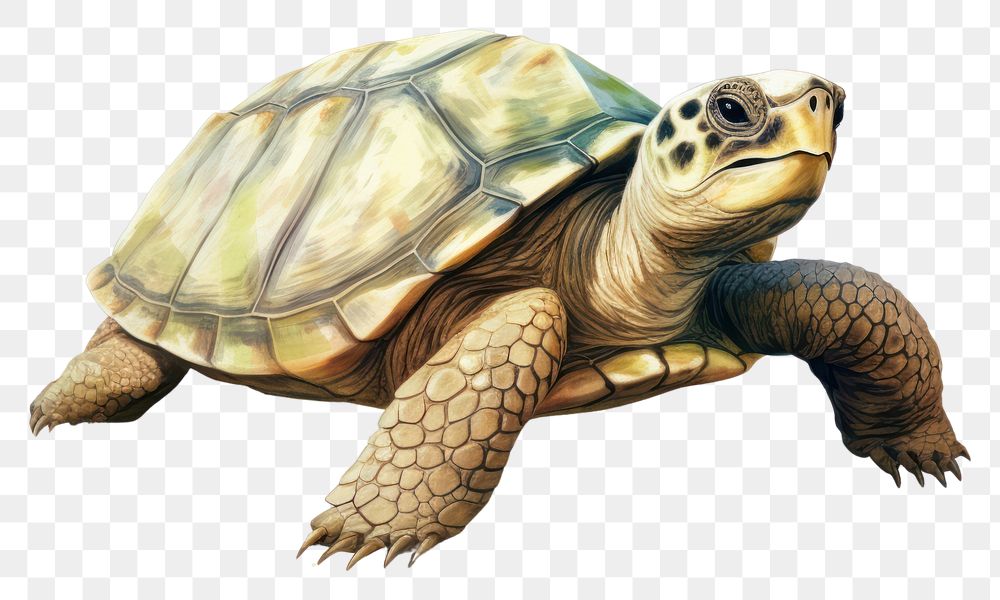 PNG Reptile animal wildlife tortoise. AI generated Image by rawpixel.