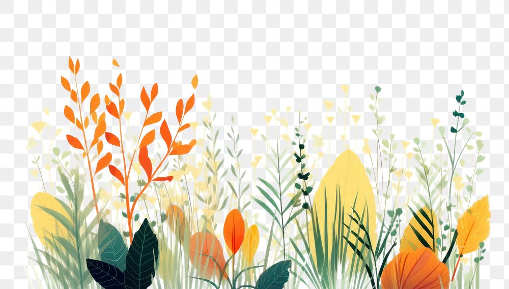 PNG Plant backgrounds painting outdoors. AI generated Image by rawpixel.