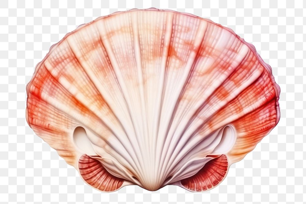 Seashell seafood clam invertebrate. AI generated Image by rawpixel.