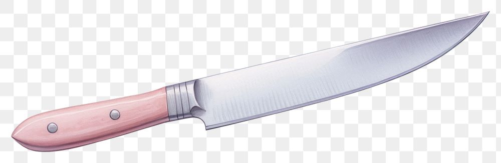 PNG Knife weapon dagger blade, digital paint illustration. AI generated image