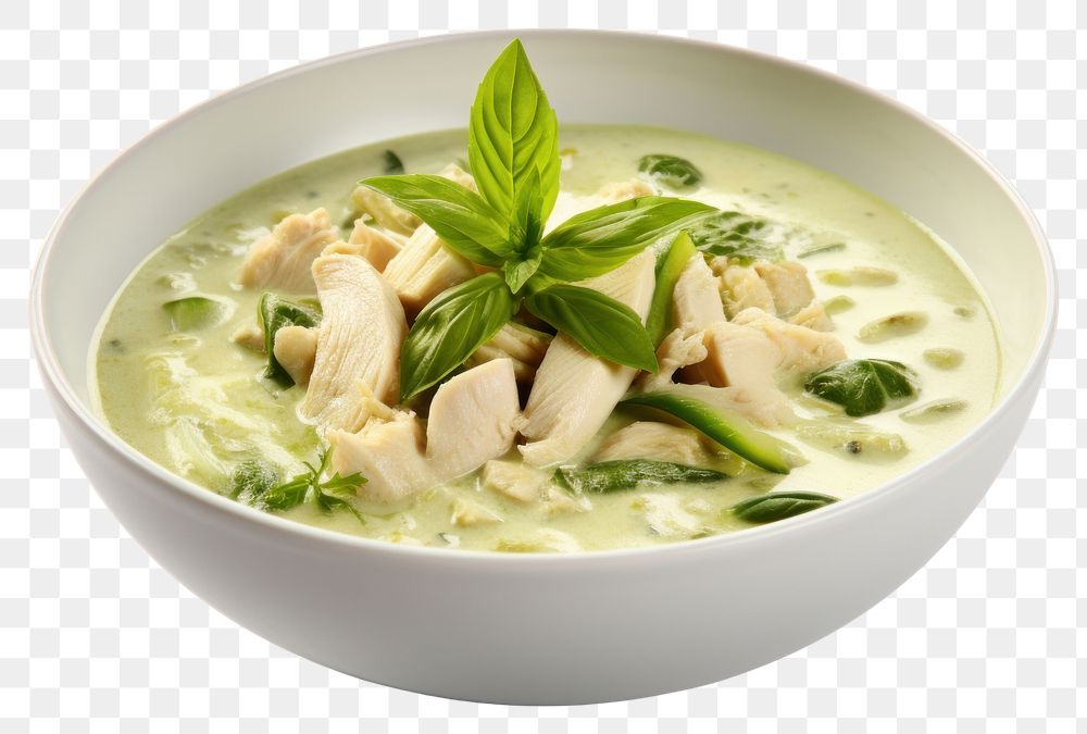 PNG Food green soup meal. AI generated Image by rawpixel.