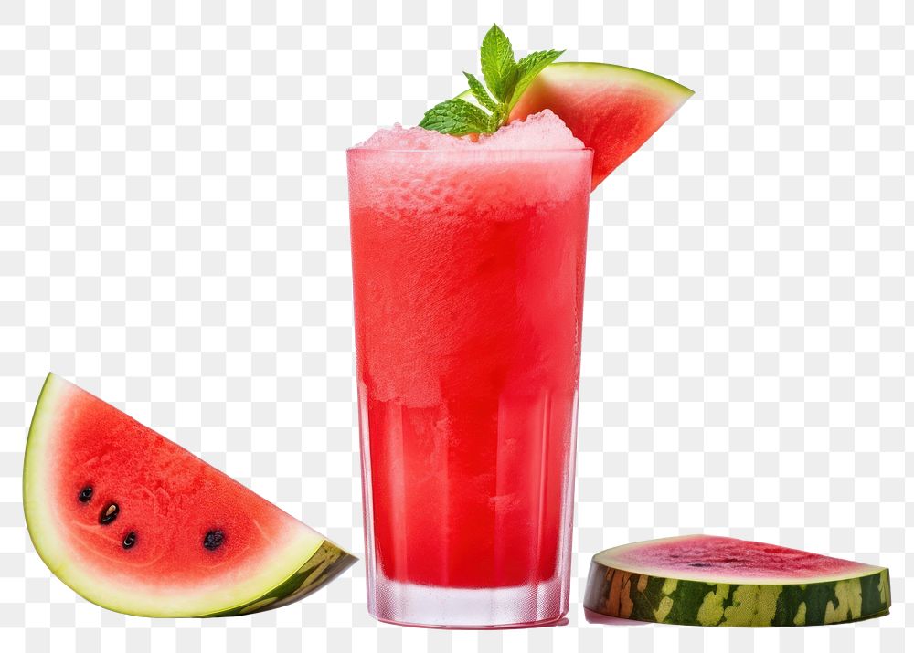 PNG Watermelon cocktail fruit juice. AI generated Image by rawpixel.