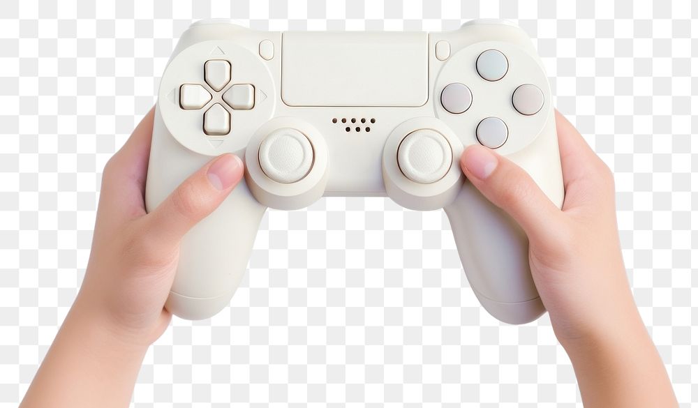 PNG Joystick control holding hand. AI generated Image by rawpixel.