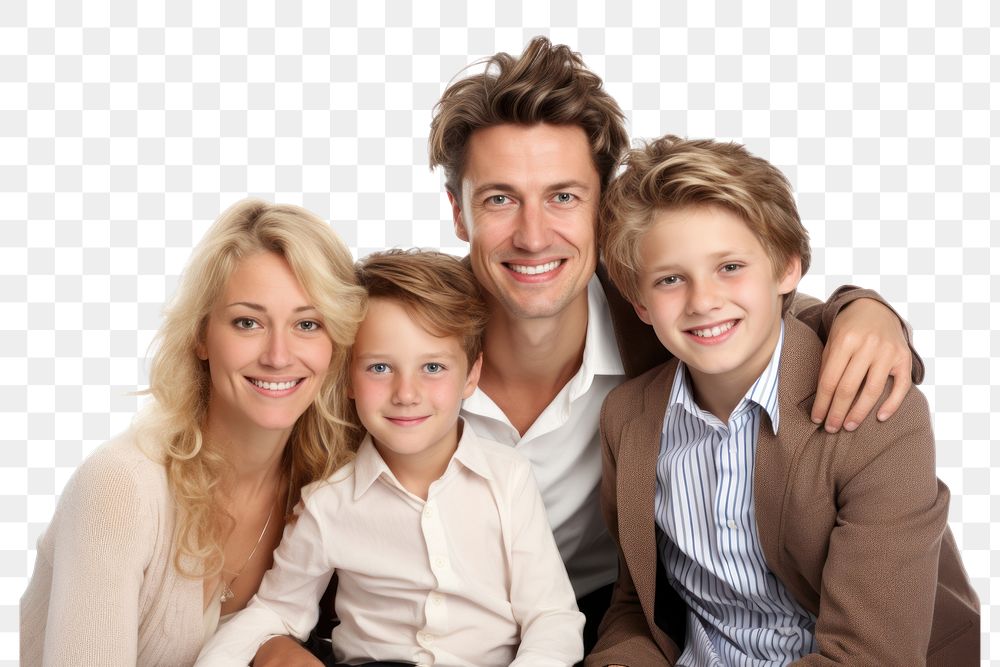 PNG Family portrait adult child. AI generated Image by rawpixel.