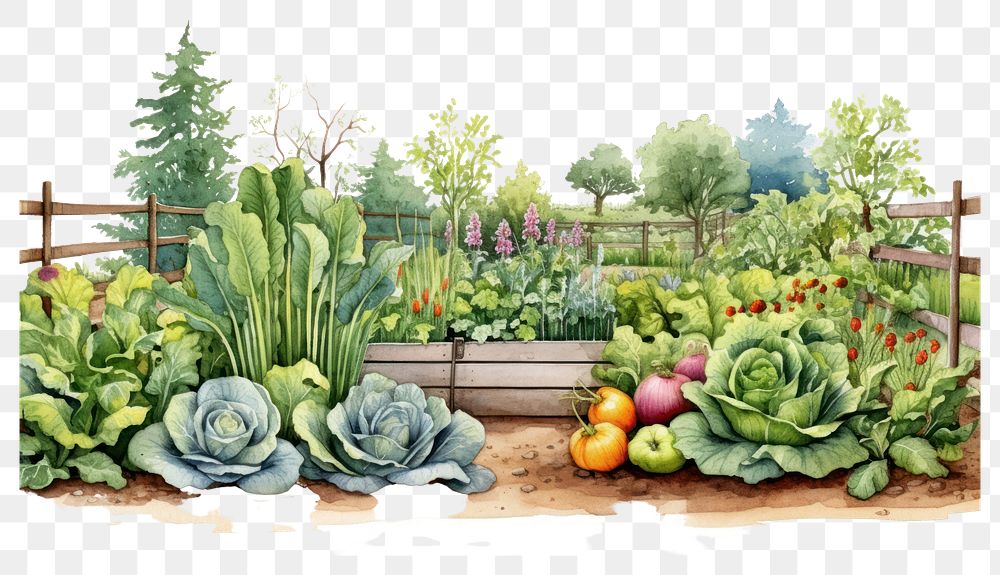 PNG Vegetable outdoors nature garden. AI generated Image by rawpixel.