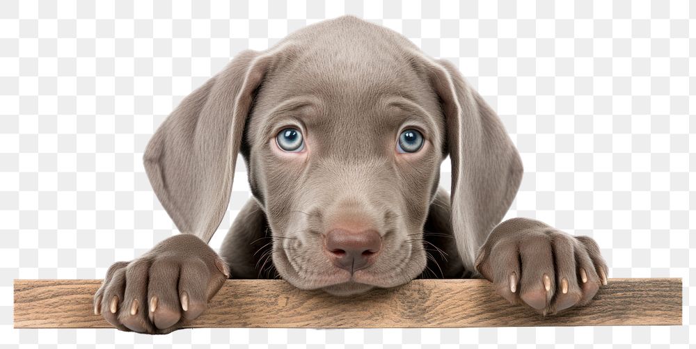 PNG Puppy weimaraner animal mammal. AI generated Image by rawpixel.