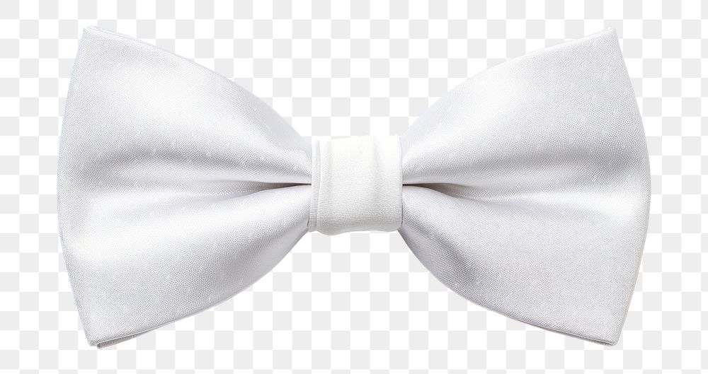 PNG White bow tie  