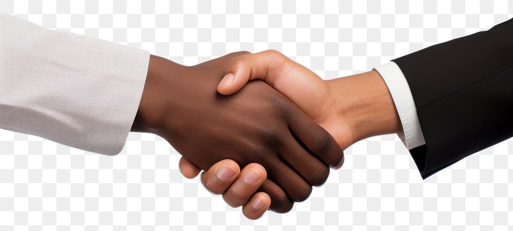 PNG Hand handshake adult transparent background