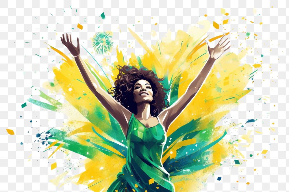 PNG Portrait dancing adult celebration. AI generated Image by rawpixel.