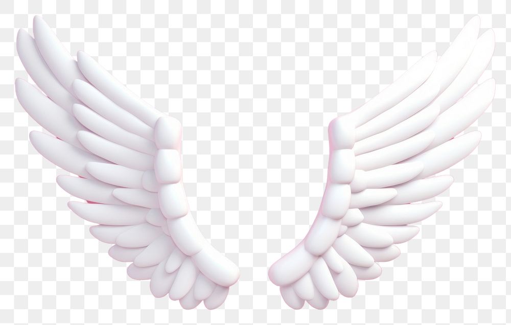 PNG Angel wing circle flying. AI generated Image by rawpixel.