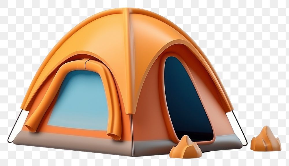 PNG Camping tent white background relaxation. AI generated Image by rawpixel.