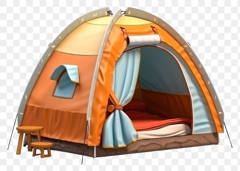 PNG Tent camping white background relaxation. AI generated Image by rawpixel.