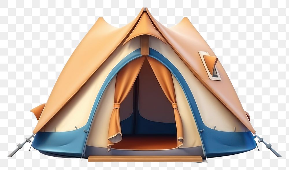 PNG Tent camping white background architecture. 