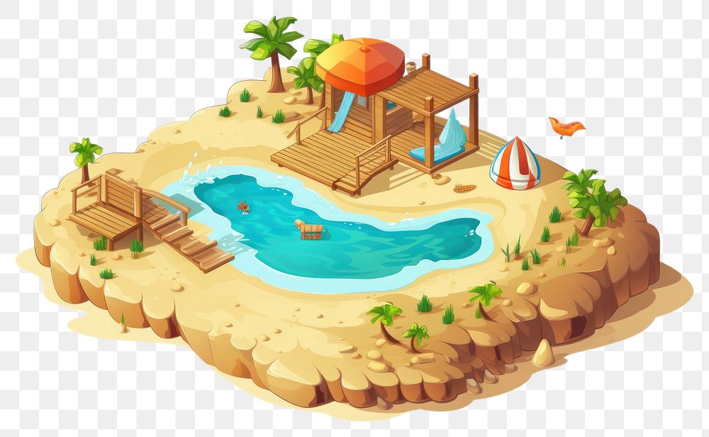 PNG Outdoors beach relaxation playground. AI generated Image by rawpixel.