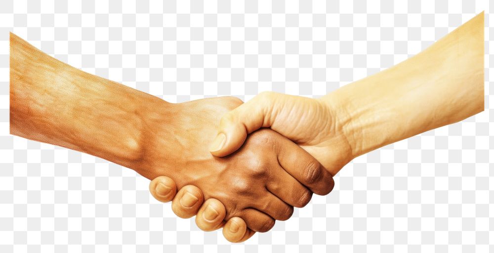 PNG Handshake togetherness agreement finger. 