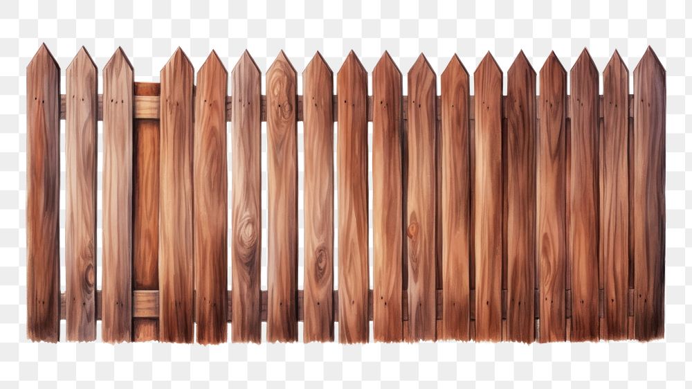 PNG Fence wood outdoors. 