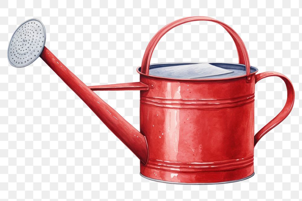PNG Red white background container bucket. AI generated Image by rawpixel.