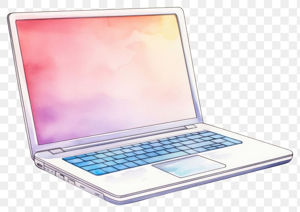 PNG Laptop computer portability transparent background
