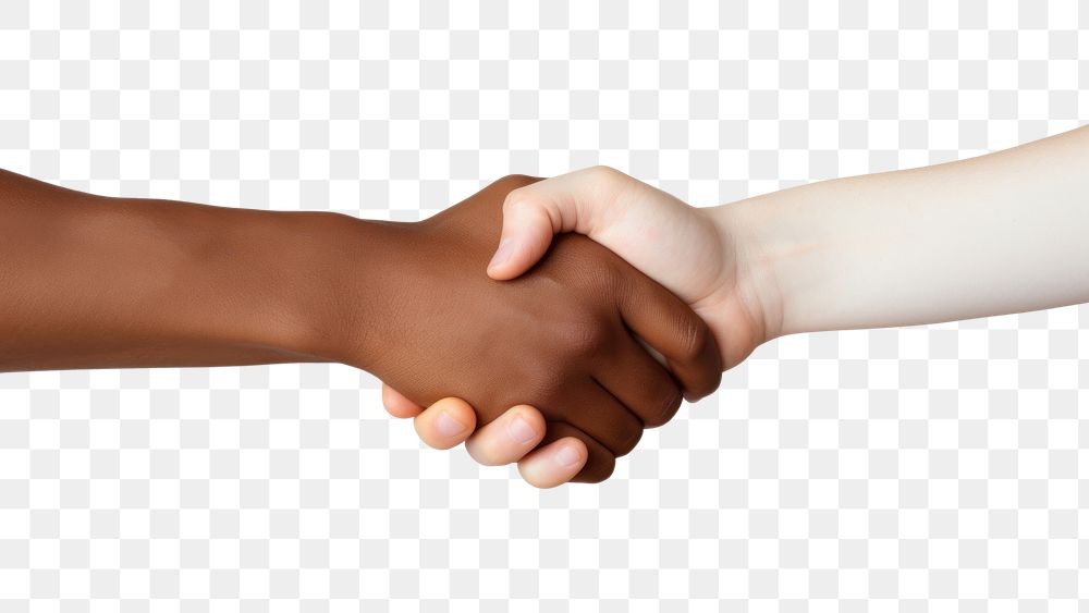 PNG Handshake togetherness agreement greeting. AI generated Image by rawpixel.