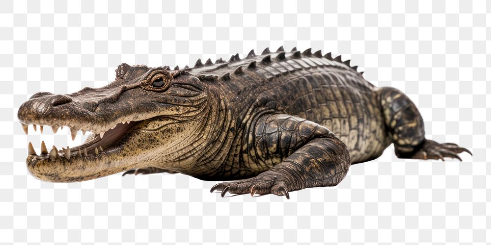 PNG Dinosaur reptile animal crocodile. AI generated Image by rawpixel.
