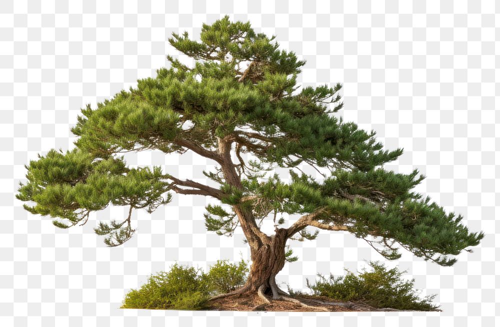 PNG Tree plant pine white background. AI generated Image by rawpixel.