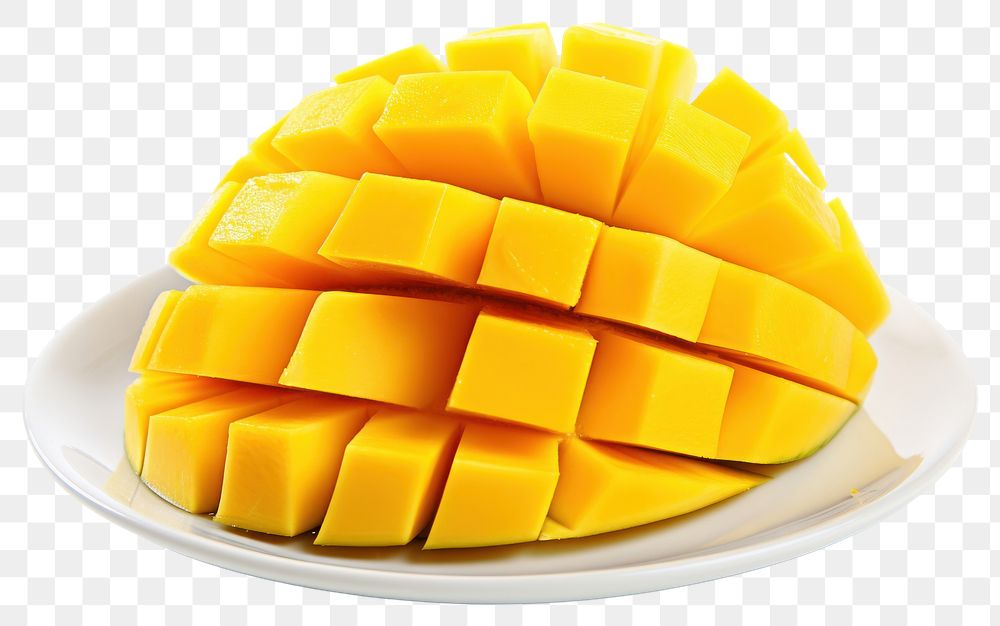 PNG Dessert mango fruit plant. AI generated Image by rawpixel.