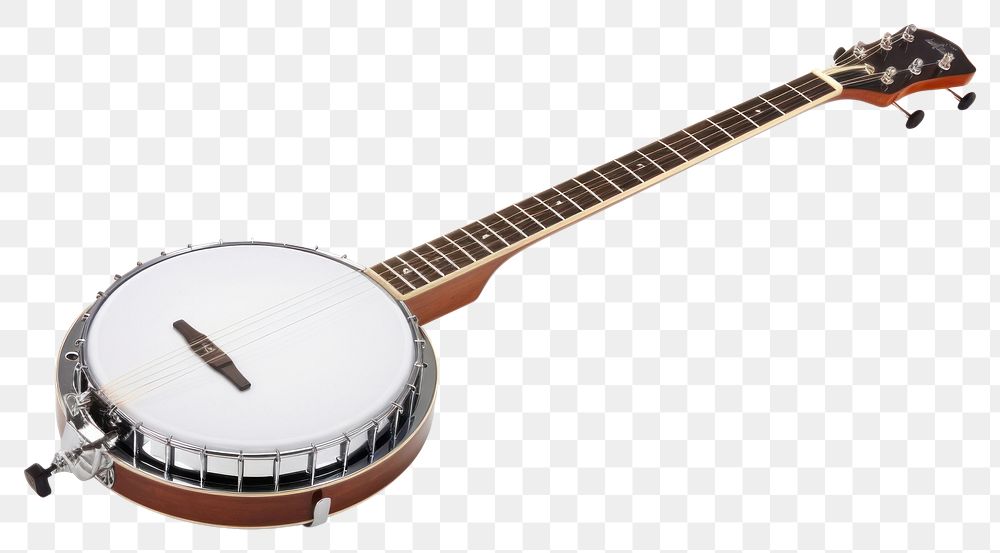 PNG Guitar banjo membranophone performance. AI generated Image by rawpixel.