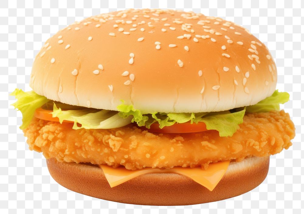 PNG Burger food hamburger transparent background