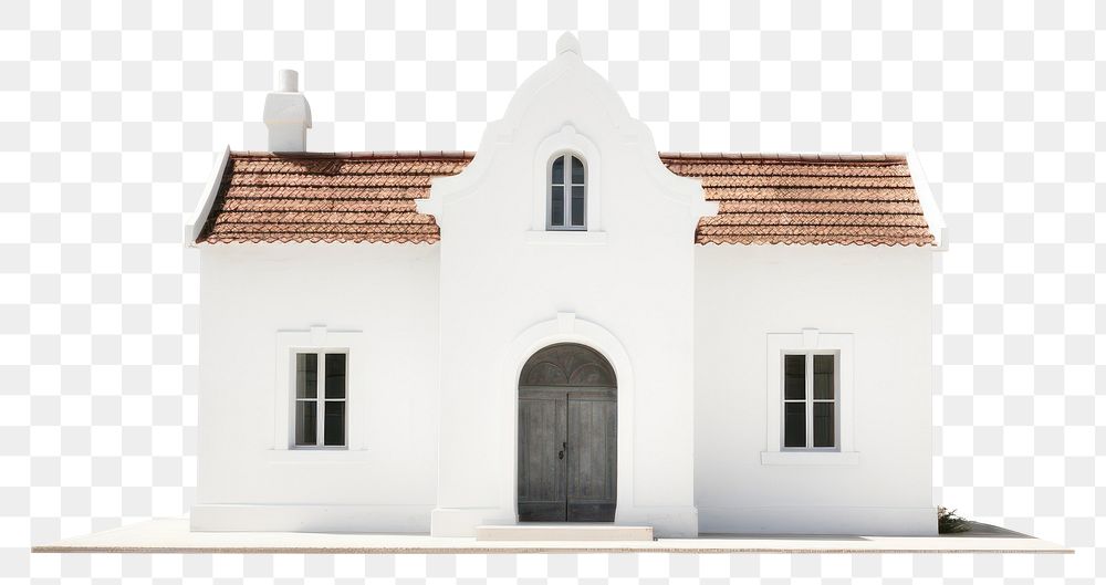 PNG Architecture building house white. AI generated Image by rawpixel.