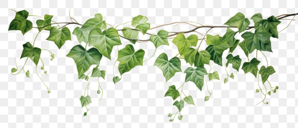 PNG Hanging plant leaf vine