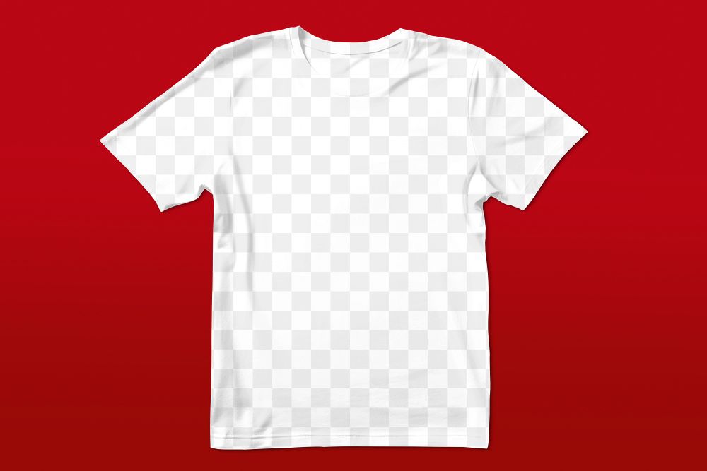 T-shirt png transparent mockup, casual fashion