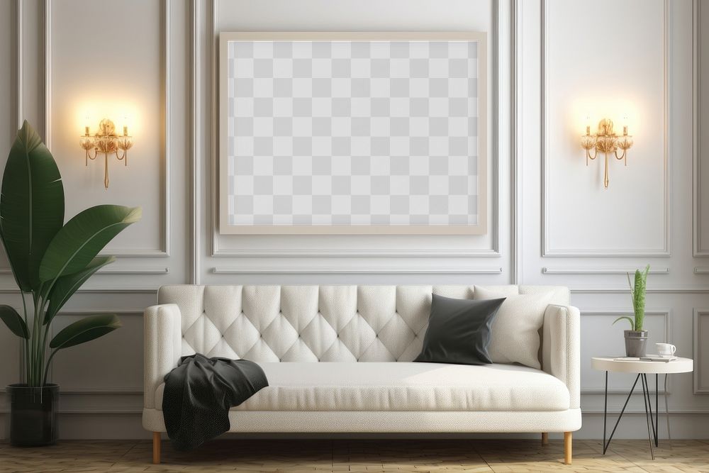 Picture decoration png,  transparent mockup