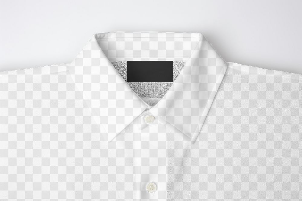Polo t-shirt png transparent mockup