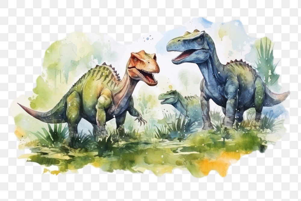 PNG Dinosaur animal representation wildlife. AI generated Image by rawpixel.