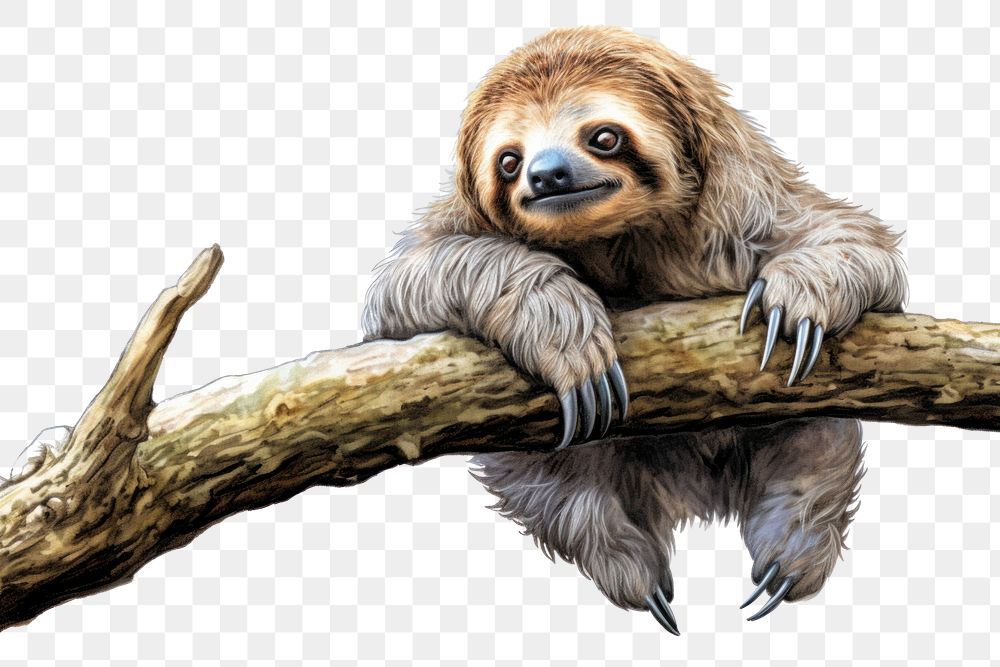 Wildlife animal mammal sloth. 