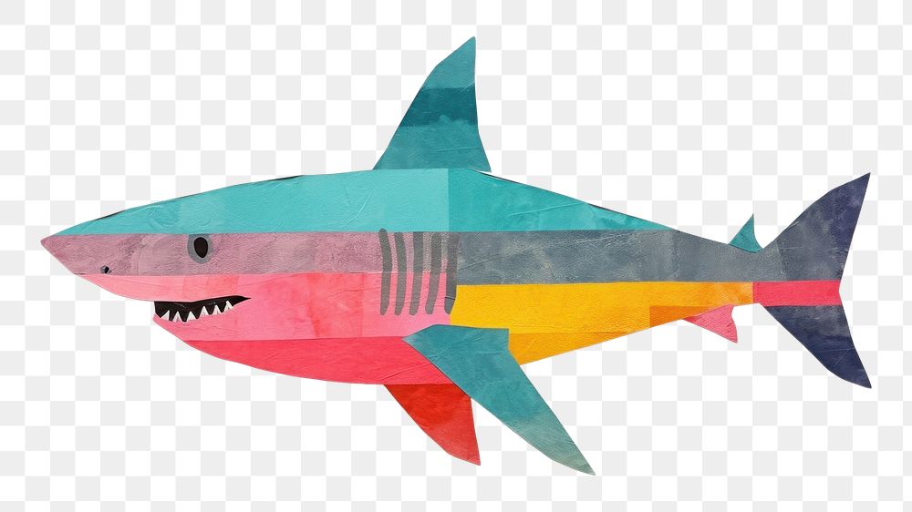 PNG Shark art animal fish. AI generated Image by rawpixel.