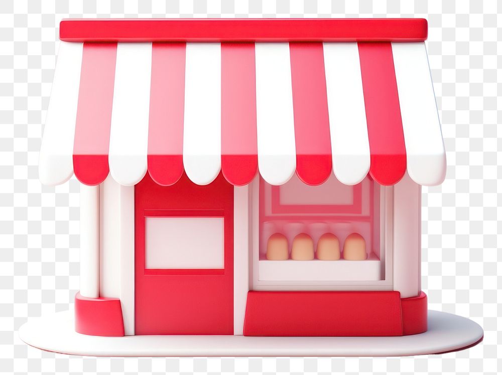 PNG Red confectionery investment dollhouse. 