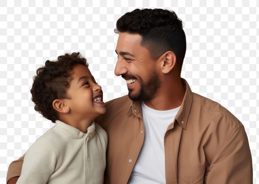 PNG Child laughing father adult. AI generated Image by rawpixel.