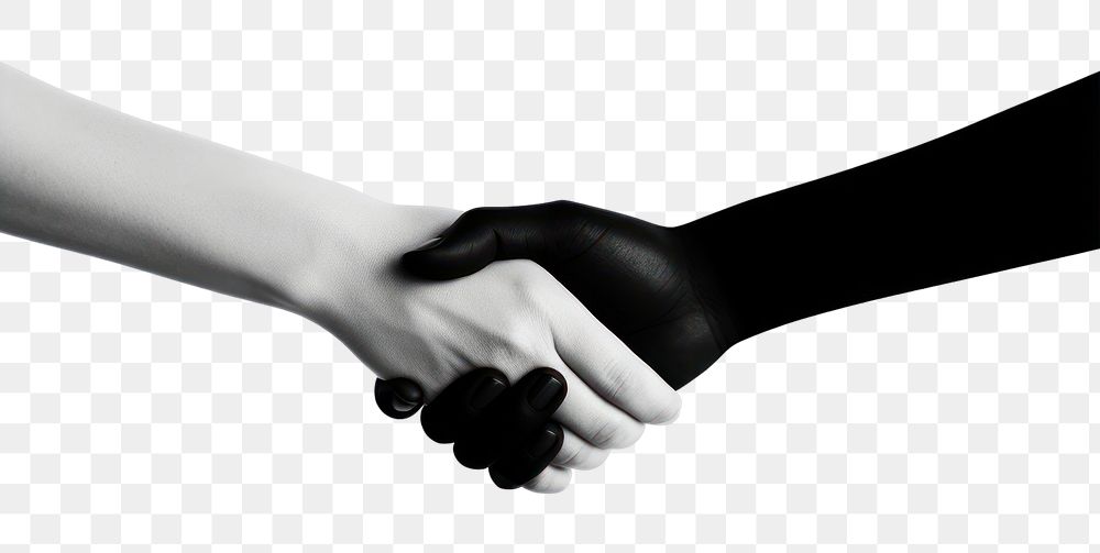 PNG Handshake agreement white white background. AI generated Image by rawpixel.
