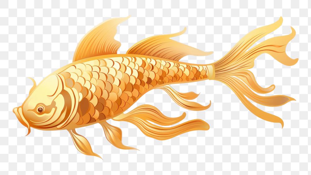 PNG Fish goldfish animal koi. 