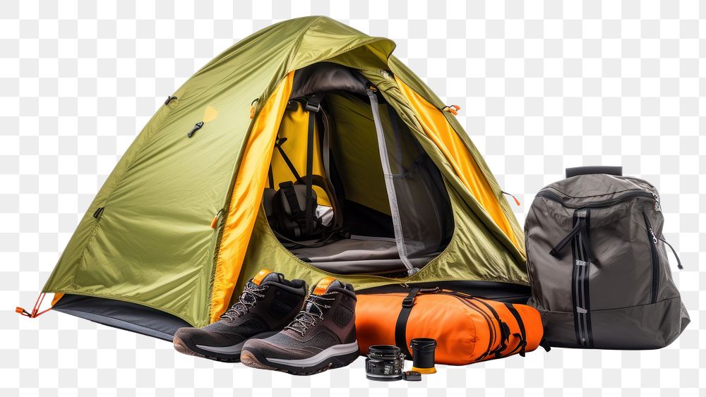 PNG Tent bag outdoors camping